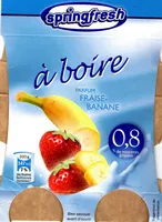 Mängden socker i A boire parfum fraise-banane