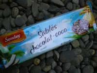 Mängden socker i Sablés chocolat-coco