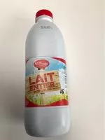 Mängden socker i Lait Entier