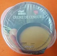 Mängden socker i Creme de cenoura