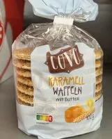Mängden socker i Karamell Waffeln mit Butter