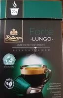 Mängden socker i Forte lungo
