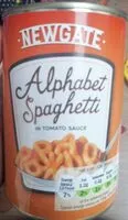 Mängden socker i Alphabet spaghettis