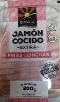 Mängden socker i Jamon cocido extra