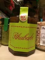 Mängden socker i Confiture De Rhubarbe