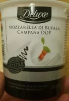Mängden socker i Mozzarella di bufala campana