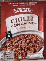 Mängden socker i Chilli Con Carne Mix