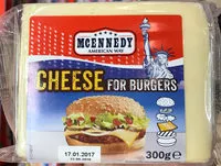 Mängden socker i Cheese for burgers