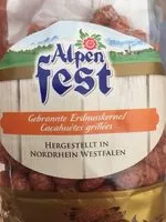 Mängden socker i Cacahuètes grillées