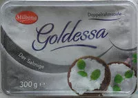 Mängden socker i Goldessa der Sahnige