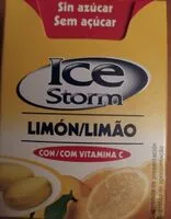 Mängden socker i Ice storm -  Limón