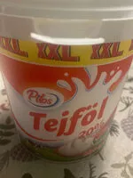Mängden socker i Pilos Tejföl