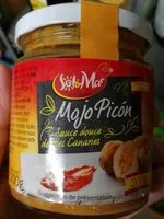 Mängden socker i Mojo Picón Sauce douce de Iles Canaries