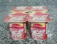 Mängden socker i Pedaços Morango