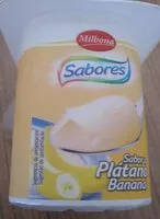 Mängden socker i Yogur sabor platano