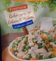 Mängden socker i Rahmgemüse Erbsen & Möhren