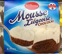 Mängden socker i Mousse à la liégeoise chocolat