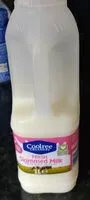 Mängden socker i Fresh skimmed milk