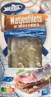 Mängden socker i Matjesfilets mit Zwiebeln in wenig Öl