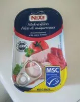 Mängden socker i Nixe Makrelenfilets, In Tomatensauce