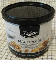 Mängden socker i Kerst: Macadamia Nuts Blikje 150 Gram (deluxe)
