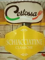 Mängden socker i Schiacciatine classiche