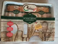 Mängden socker i schiacciatine al rosmarino