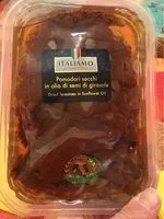 Mängden socker i Tomates séchées dans de l'huile de tournesol
