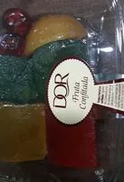 Mängden socker i Fruta confitada