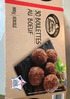 Mängden socker i 30 boulettes au boeuf