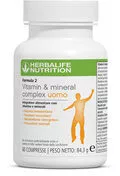 Mängden socker i Formula 2 men multi vitaminic