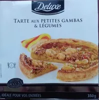 Mängden socker i Tarte aux petites gambas et légumes