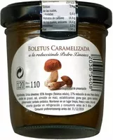 Mängden socker i Boletus caramelizado