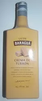 Mängden socker i Licor Baragua Crema de Turron