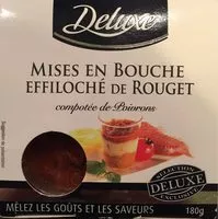 Mängden socker i Mise en bouche effiloché de rouget