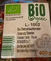 Mängden socker i Tomates cherry