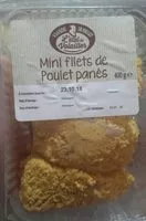 Mängden socker i Mini Filets de Poulet Panés