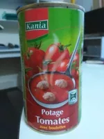 Mängden socker i Soupe aux tomates et boulettes de viande