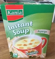 Mängden socker i Instant soup