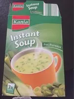 Mängden socker i Instant soup