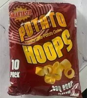 Mängden socker i Snaktastic Potato Hoops BBQ Beef Flavour