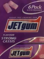 Mängden socker i Chewing gum cassis