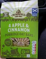 Mängden socker i 4 Apple & cinnamon porridge oat bars
