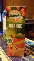 Mängden socker i Solevita Orange à base de concentré