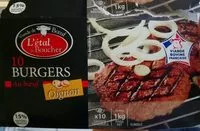 Mängden socker i Steak Haché à l'oignon