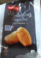 Mängden socker i Madeleines Coquilles pur beurre