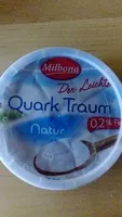 Mängden socker i Quark Traum Natur 0,2% Fett
