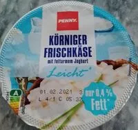 Mängden socker i Körniger Frischkäse mit fettarmen Joghurt