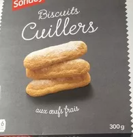 Mängden socker i Biscuits cuillers