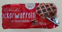 Mängden socker i Lütticher Zuckerwaffeln